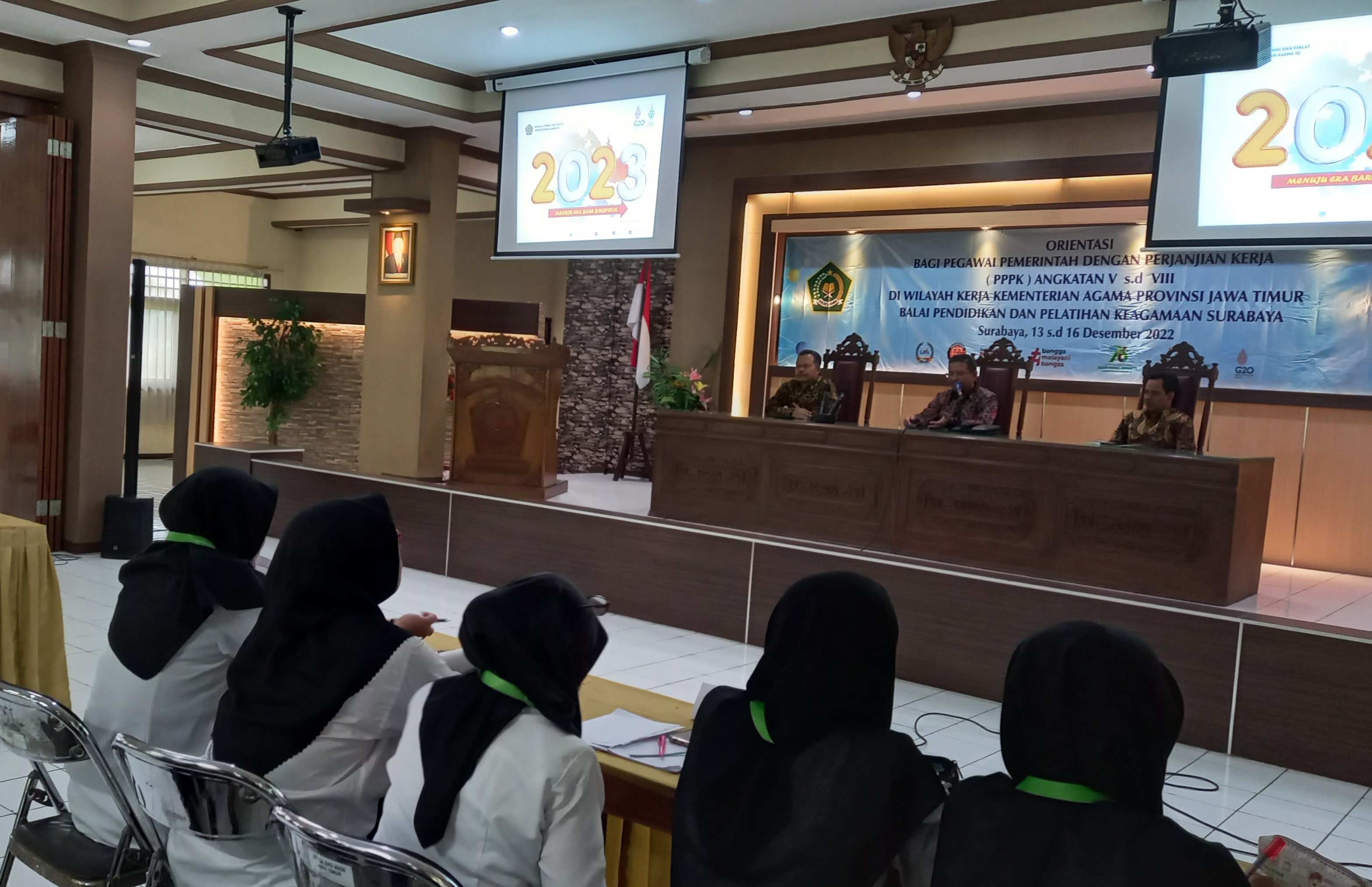 Berikan Materi kepada Peserta PPPK, Kaban Sampaikan Tentang Moderasi Beragama