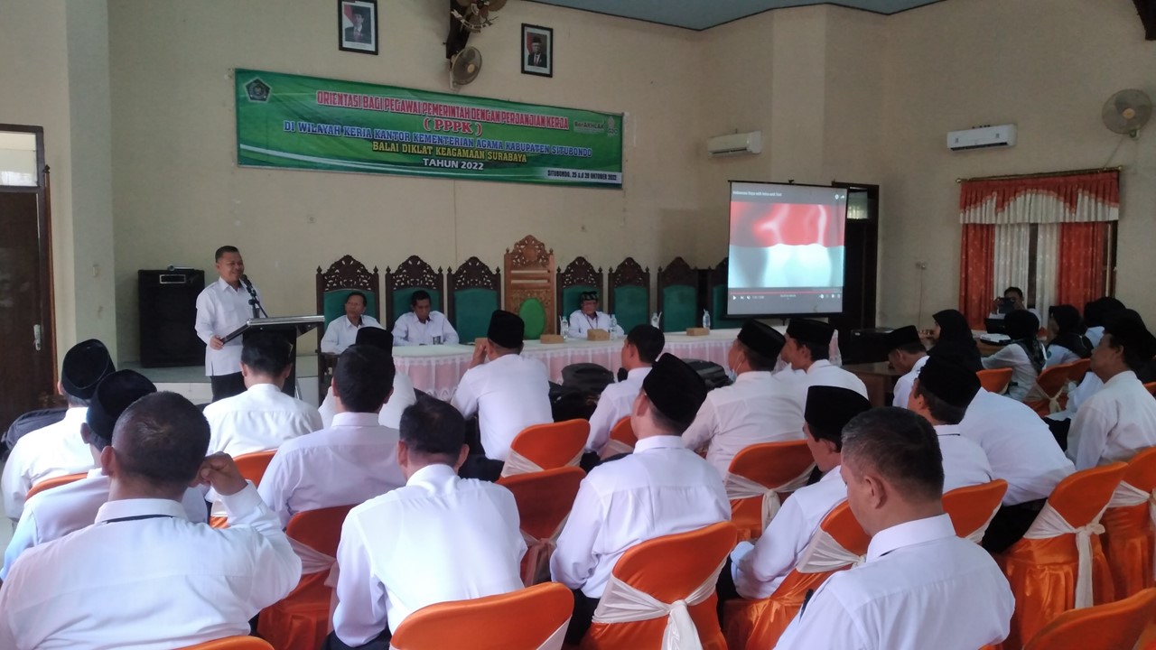 Inginkan ASN Ber-AKHLAK, BDK Surabaya Selenggarakan Orientasi bagi PPPK