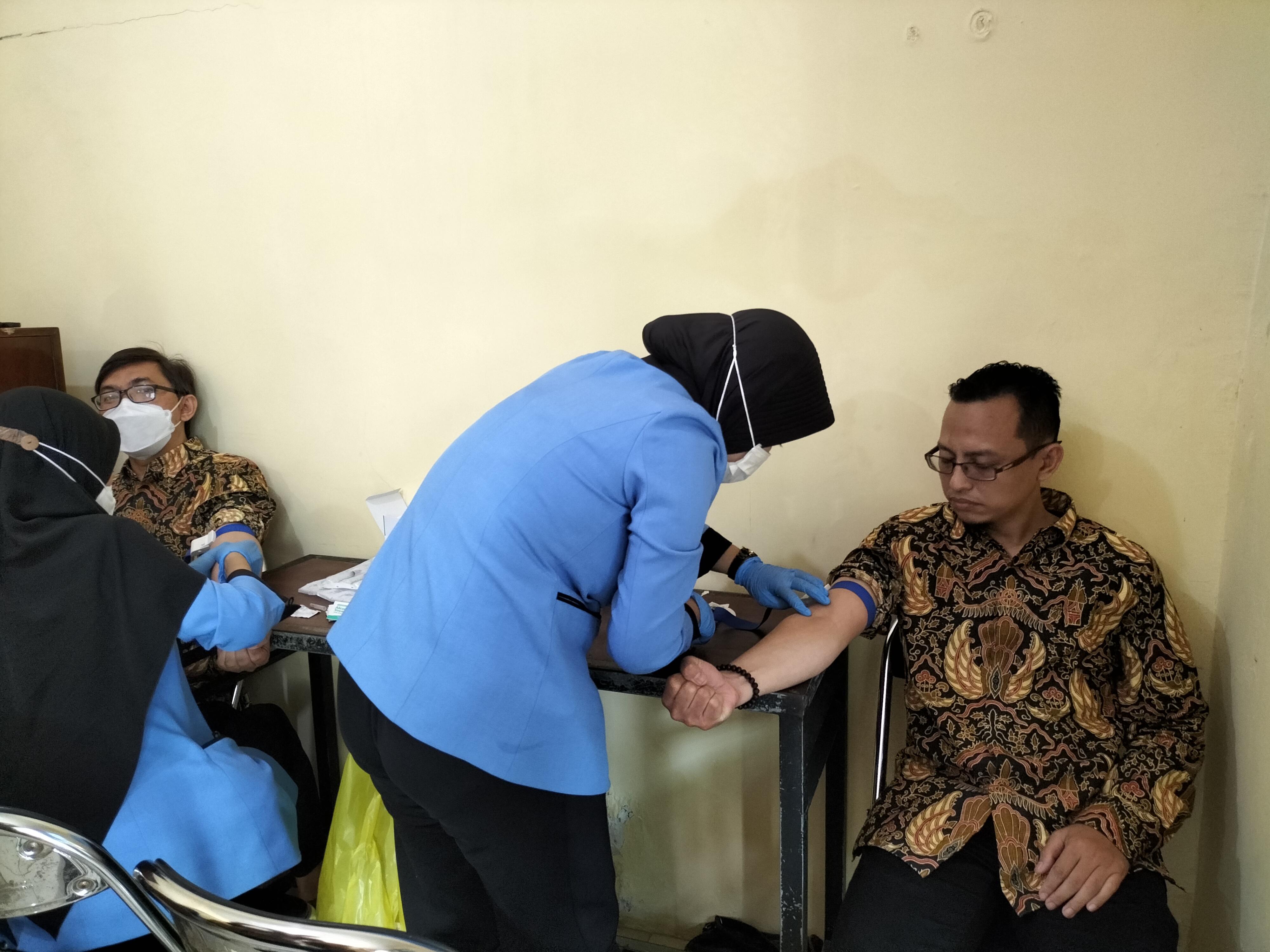 Siapkan Kegiatan Tahun 2023, ASN BDK Surabaya Lakukan Pemeriksaan Kesehatan